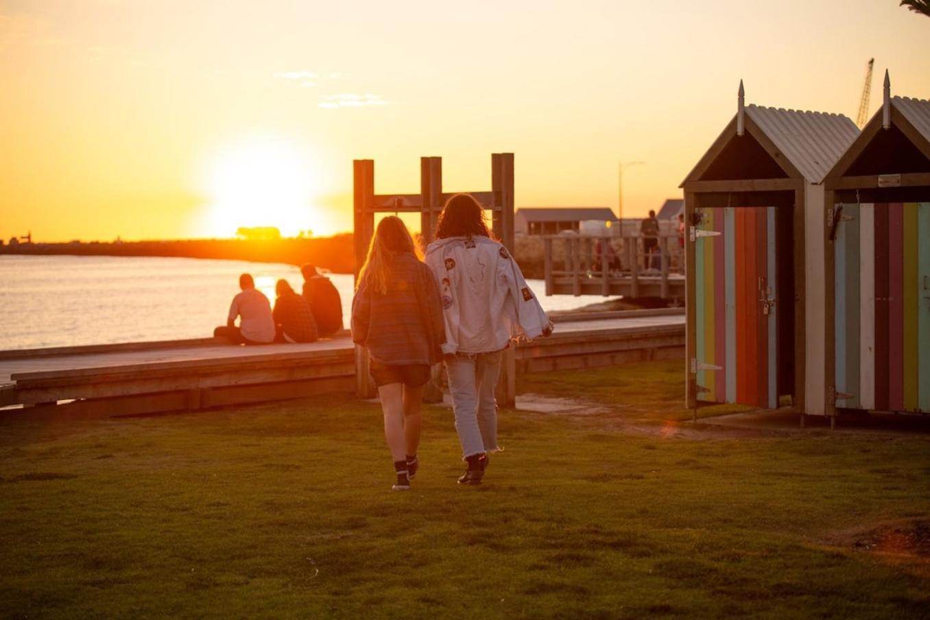Central Fremantle Lifestyle Walk To Markets & Cafe Esterno foto
